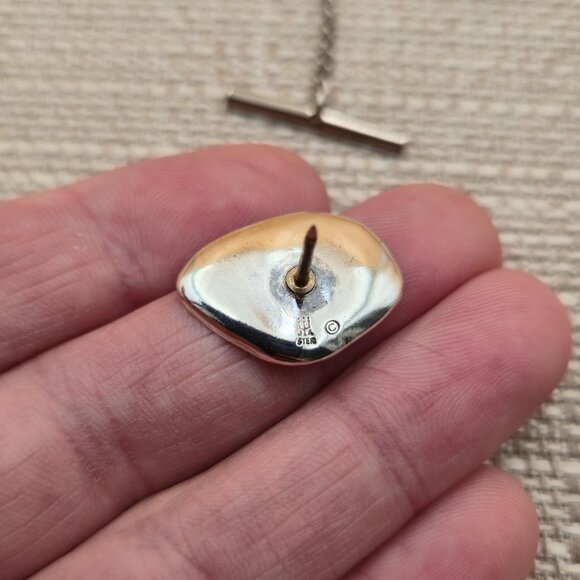 Sterling Silver Very Rare James Avery Turkey Tie Tack Lapel Pin A5093 - Picture 4 of 7